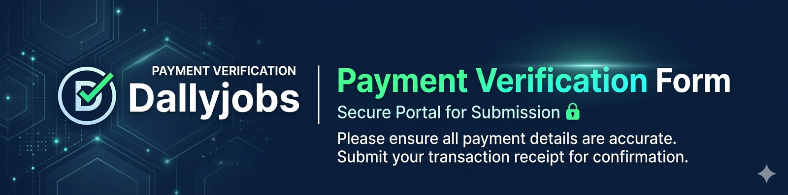 Payment Verification Banner